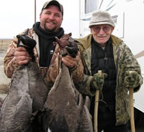 Still hunting at 101 years old! Needed help, but he did it! The hunting gods were good to him.